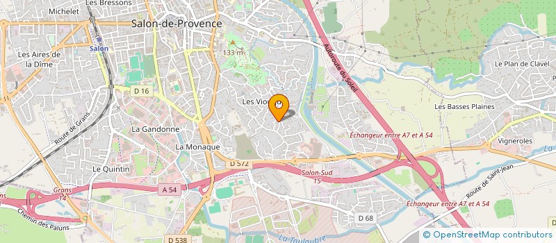 localisation de l'entreprise JIS  SALON-DE-PROVENCE