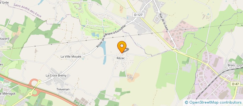 localisation de l'entreprise JISC  LA BAULE-ESCOUBLAC