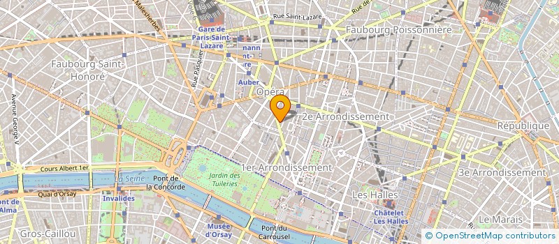 localisation de l'entreprise JISC-VOYAGES à PARIS