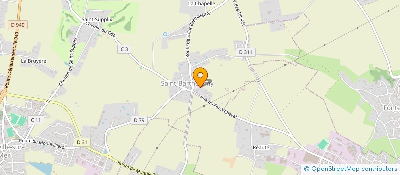 localisation de l'entreprise JISINVEST  OCTEVILLE-SUR-MER