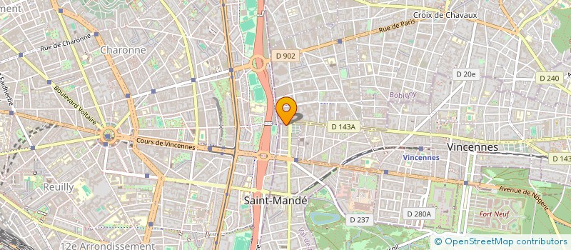 localisation de l'entreprise JISSY à SAINT-MANDE