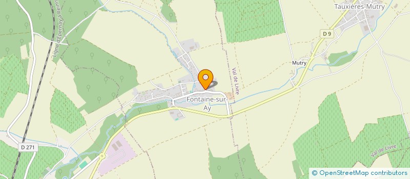 localisation de l'entreprise JISUDO  FONTAINE-SUR-AY