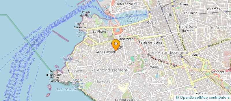 localisation de l'entreprise JITANE à MARSEILLE