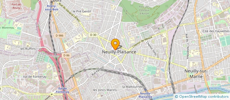 localisation de l'entreprise JITASE à NEUILLY-PLAISANCE