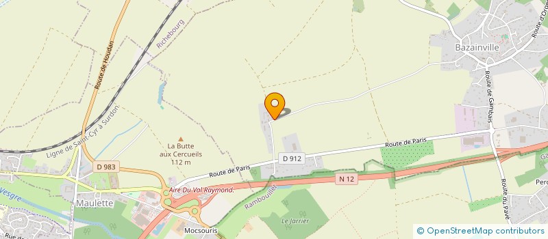 localisation de l'entreprise JIVA FRANCE  BAZAINVILLE