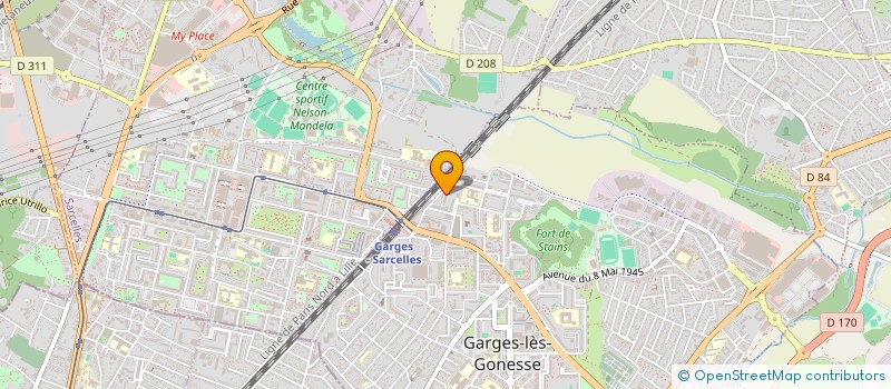 localisation de l'entreprise JIVAH à GARGES LES GONESSE