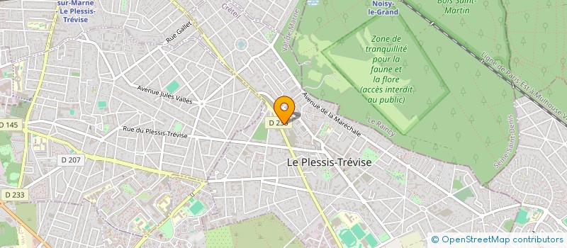 localisation de l'entreprise JIVARDOL  LE PLESSIS-TREVISE