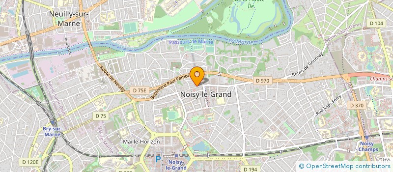 localisation de l'entreprise JIVINY NAILS à NOISY-LE-GRAND