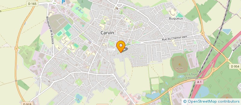 localisation de l'entreprise JIWA  CARVIN