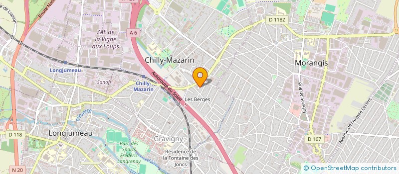 localisation de l'entreprise JIWORX CONSULTING  CHILLY-MAZARIN