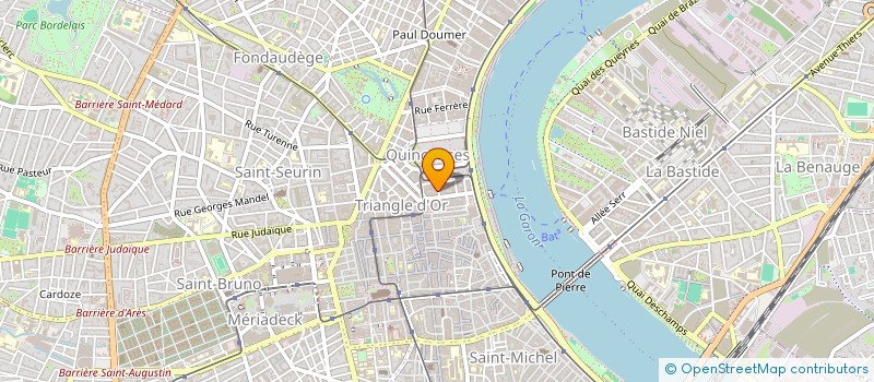 localisation de l'entreprise JIZ SERVICES CONSULTING à BORDEAUX