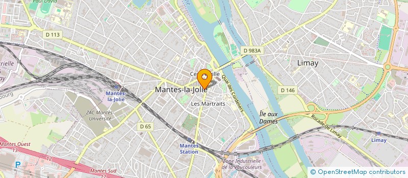 localisation de l'entreprise JJ BROS & CO  MANTES-LA-JOLIE