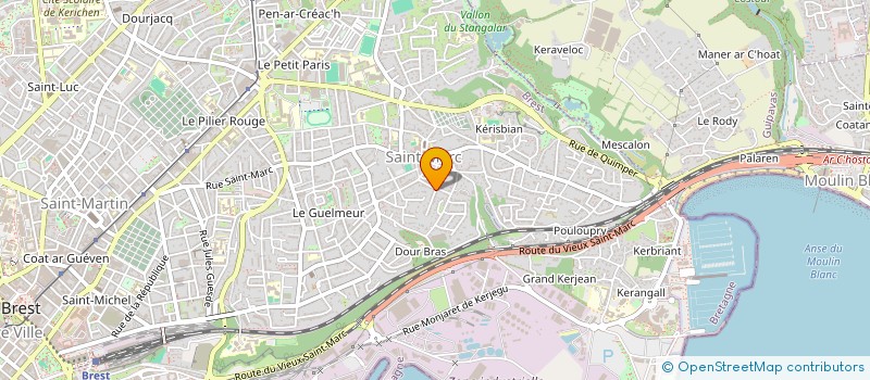 localisation de l'entreprise JJ GAMBRELLE  BREST