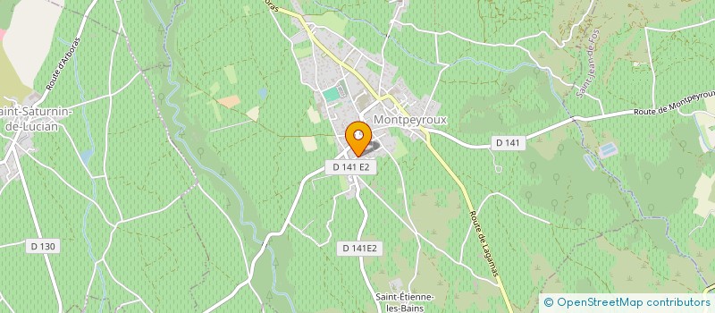 localisation de l'entreprise JJ TRANS  MONTPEYROUX