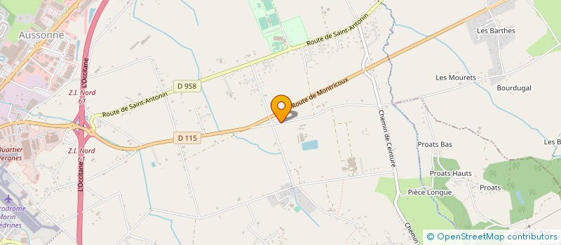 localisation de l'entreprise JJA PATRIMOINE  MONTAUBAN