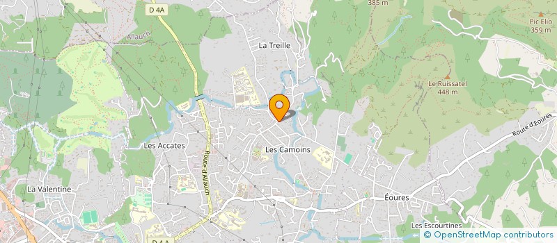localisation de l'entreprise JJA SECURITE à MARSEILLE 11EME