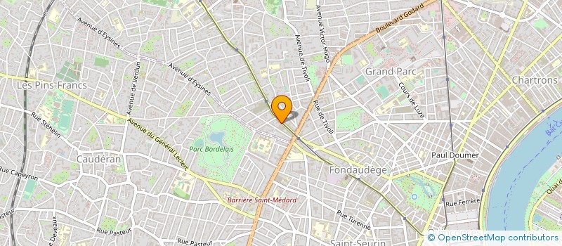 localisation de l'entreprise JJAB  LE BOUSCAT