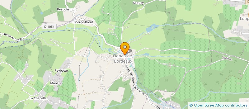 localisation de l'entreprise JJALC  LIGNAN-DE-BORDEAUX