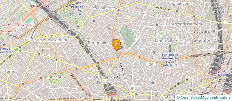 localisation de l'entreprise JJB  PARIS