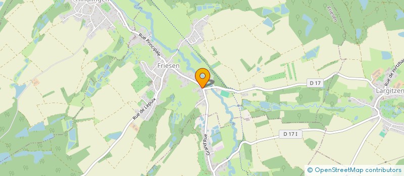 localisation de l'entreprise JJB IMMO  FRIESEN