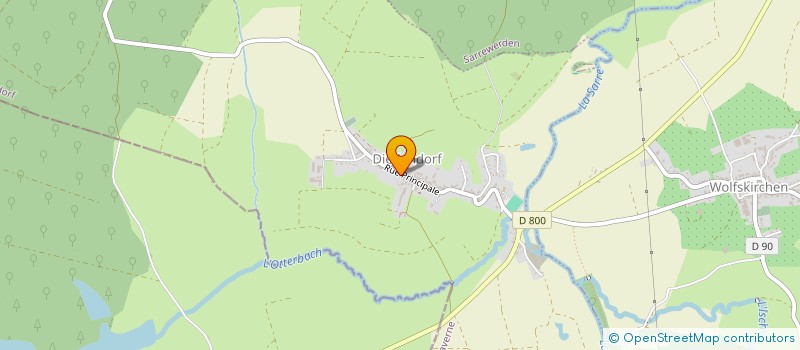 localisation de l'entreprise JJB SERVICES  DIEDENDORF