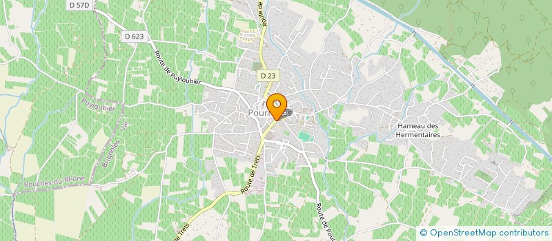 localisation de l'entreprise JJB UNIT 4  POURRIERES