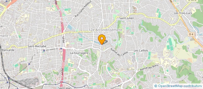 localisation de l'entreprise JJBG  MARSEILLE