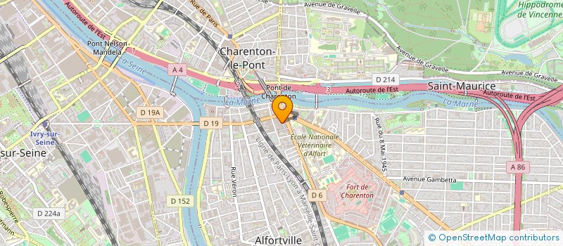 localisation de l'entreprise JJBH à MAISONS-ALFORT
