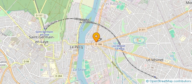 localisation de l'entreprise JJBK  LE VESINET