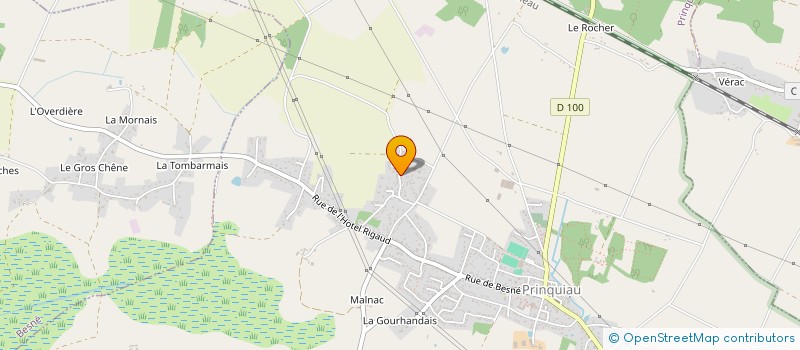 localisation de l'entreprise JJBLAY  PRINQUIAU