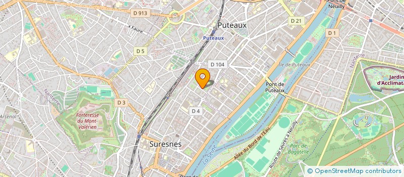 localisation de l'entreprise JJC à SURESNES