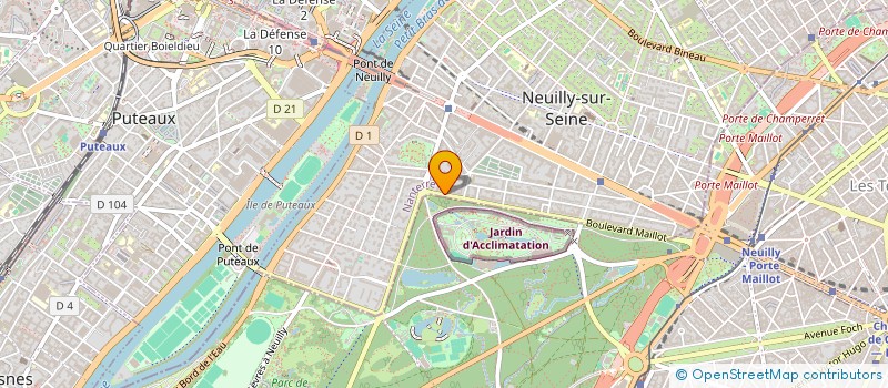 localisation de l'entreprise JJC CORP à NEUILLY-SUR-SEINE