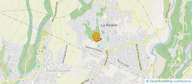 localisation de l'entreprise JJC IMMOBILIER  SAINT-LOUIS