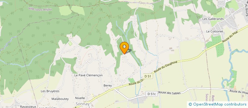 localisation de l'entreprise JJCD  SONNAY