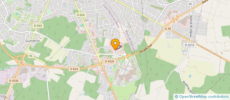 localisation de l'entreprise JJDF HOLDING  SAINT-PIERRE-DU-MONT