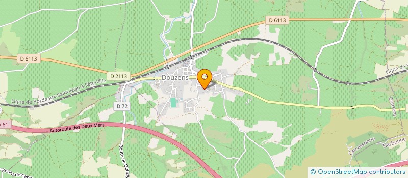 localisation de l'entreprise JJFINVEST/PSI  DOUZENS