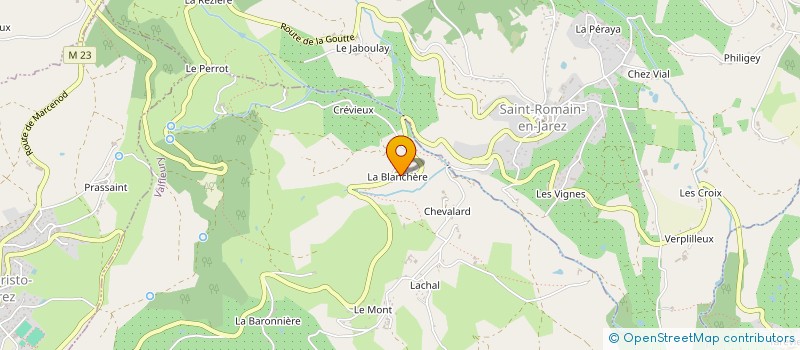 localisation de l'entreprise JJFS  VALFLEURY