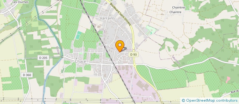 localisation de l'entreprise JJGT  BELLEVIGNE-LES-CHATEAUX