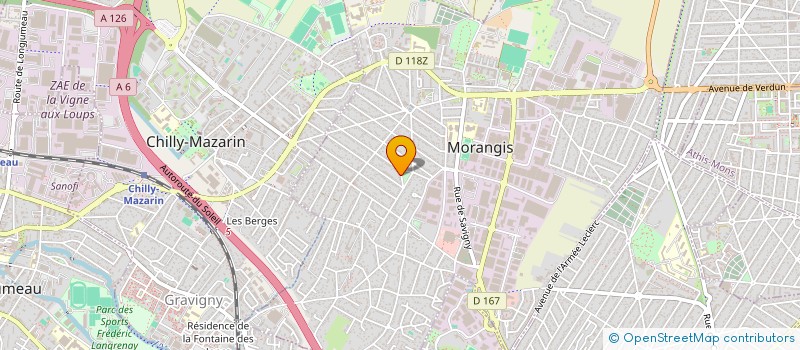 localisation de l'entreprise JJKARS-IMPORT à MORANGIS
