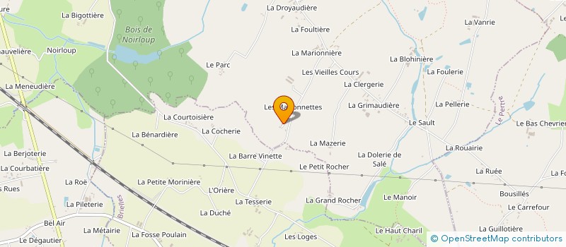 localisation de l'entreprise JJKH  ARGENTRE-DU-PLESSIS