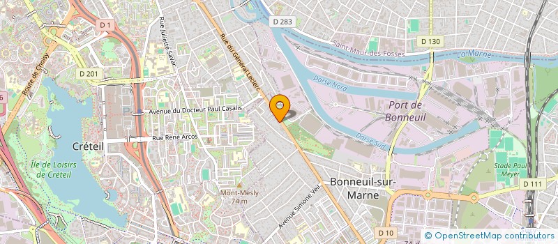 localisation de l'entreprise JJL  CHAMPIGNY-SUR-MARNE