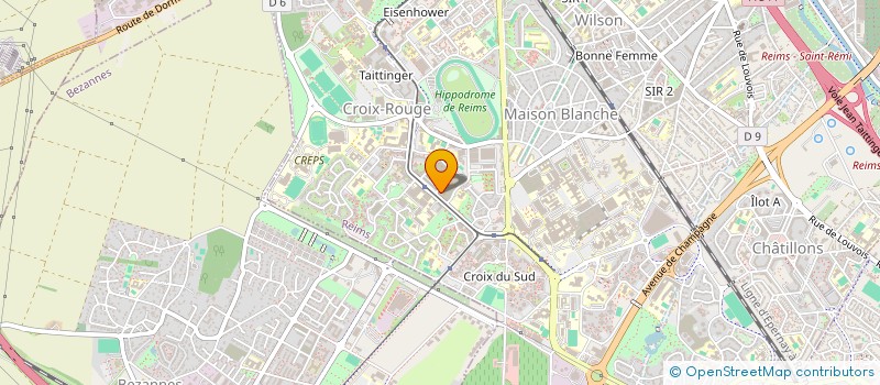 localisation de l'entreprise JJLOU  REIMS