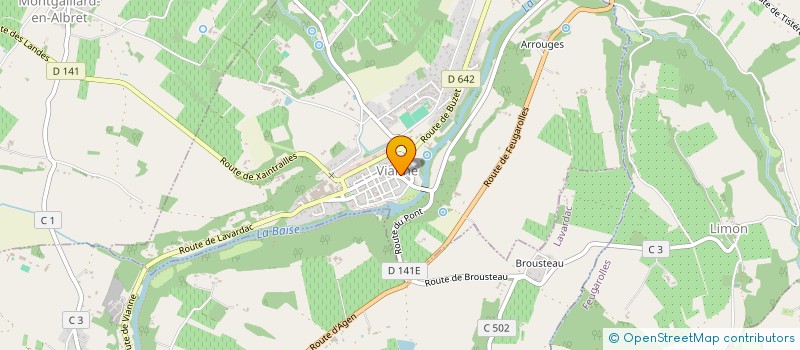 localisation de l'entreprise JJM  VIANNE