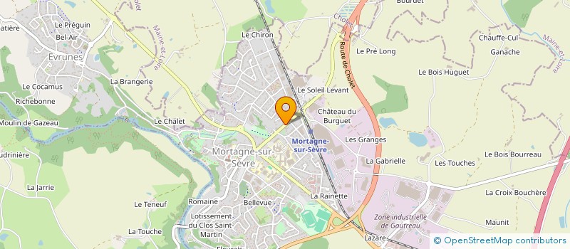 localisation de l'entreprise JJM  MORTAGNE-SUR-SEVRE