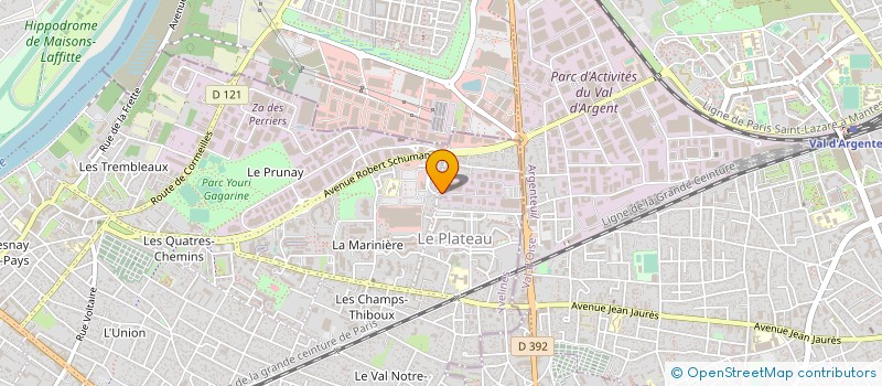 localisation de l'entreprise JJM JEUX à SARTROUVILLE