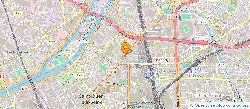 localisation de l'entreprise JJM ROBESPIERRE VIGNEUX  SAINT-DENIS