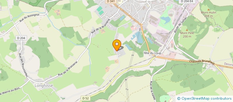 localisation de l'entreprise JJMD  LONGFOSSE