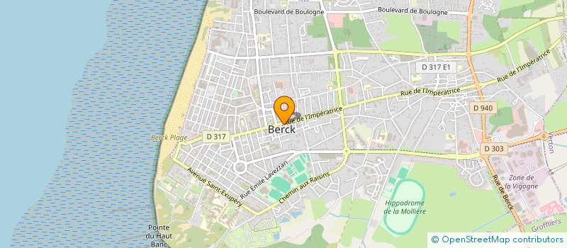 localisation de l'entreprise JJMG - CAVE A BIERES ET VINS  BERCK