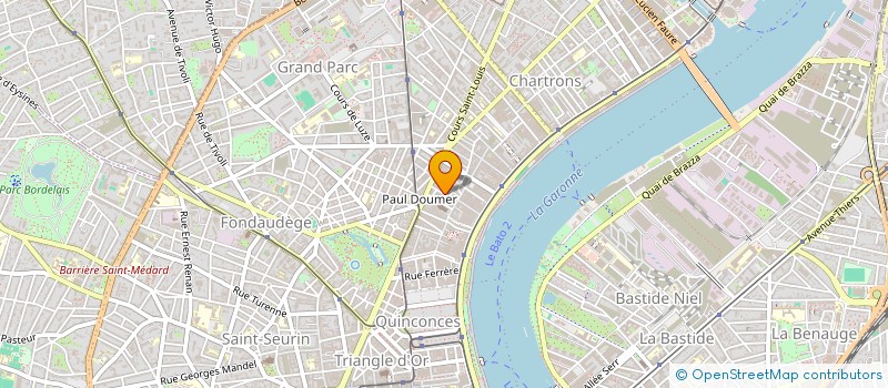 localisation de l'entreprise JJMJ  BORDEAUX