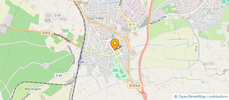 localisation de l'entreprise JJML  ELNE